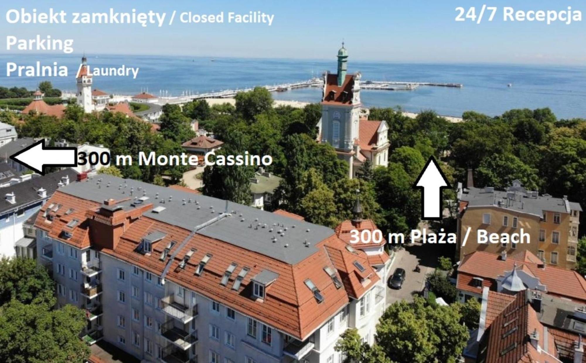 Sea & City 50 M Monte Casinno 100 M Beach Apartments Lux Сопот Экстерьер фото